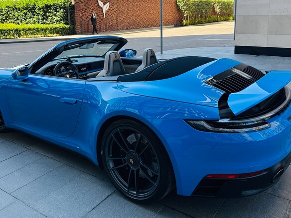 2022 Porsche 911 Carrera 4 GTS VIII (992), синий - вид 29