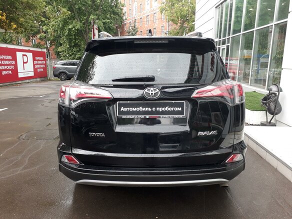 2017 Toyota RAV4 IV (XA40) Рестайлинг, чёрный - вид 6