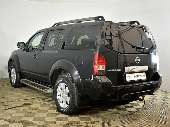 2011 Nissan Pathfinder III Рестайлинг, чёрный - вид 4