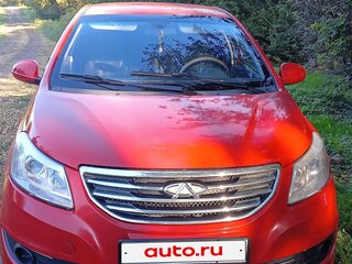 2014 Chery Bonus 3 (E3/A19), красный, 350000 рублей, вид 2