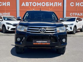2015 Toyota Hilux VIII, чёрный, 2599000 рублей, вид 2
