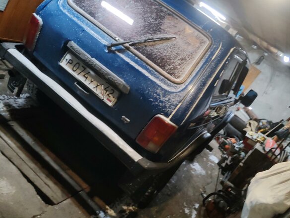 2002 Lada (ВАЗ) 2121 (4x4) I Рестайлинг, синий, 280000 рублей - вид 5