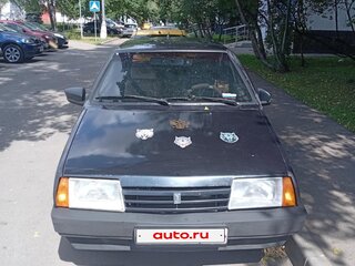 1989 Lada (ВАЗ) 2108, синий, 139000 рублей, вид 1
