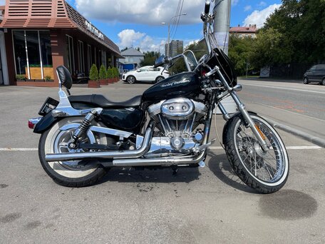 2004 Harley-Davidson Sportster 883, чёрный, 480000 рублей, вид 1