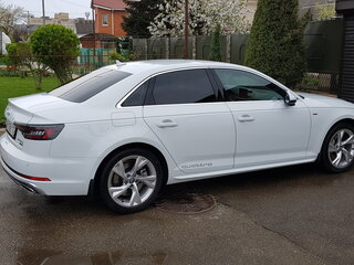 2019 Audi A4 V (B9), белый, 5100000 рублей, вид 1