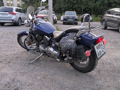 2004 Yamaha XVS650 Drag Star, синий, 469000 рублей, вид 5
