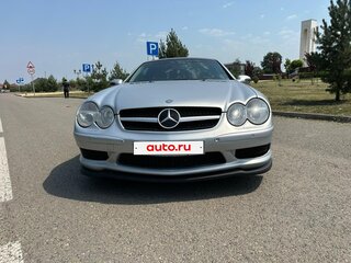 2002 Mercedes-Benz SL-Класс 500 5-speed V (R230), серебристый, 2000000 рублей, вид 2