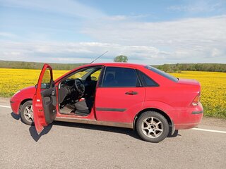 2004 Ford Focus I Рестайлинг, красный, 225000 рублей, вид 4