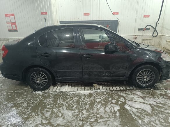 2008 Suzuki SX4 I (Classic), чёрный, 860000 рублей - вид 1