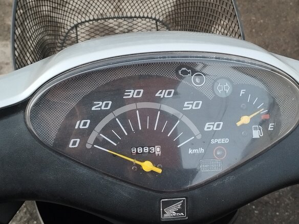 2006 Honda Dio, серебристый, 65000 рублей - вид 7