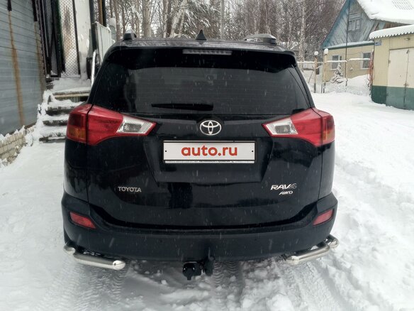 2015 Toyota RAV4 IV (XA40), чёрный, 2500000 рублей - вид 1
