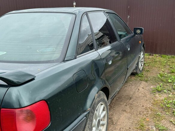 1991 Audi 80 V (B4), зелёный, 180000 рублей - вид 3