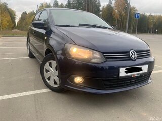 2013 Volkswagen Polo V, синий, 385000 рублей, вид 2