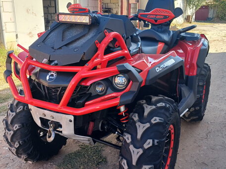 2017 BRP Can-Am Outlander X MR 1000R, красный, 1450000 рублей, вид 1
