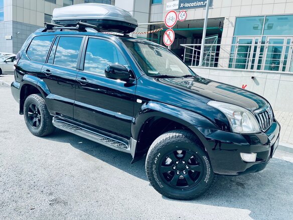 2008 Toyota Land Cruiser Prado 4-speed 120 Series Рестайлинг, чёрный - вид 28