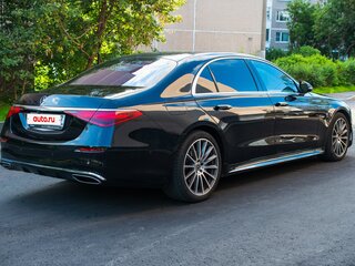 2021 Mercedes-Benz S-Класс 450 Long 4MATIC VII (W223), чёрный, 11450000 рублей, вид 4