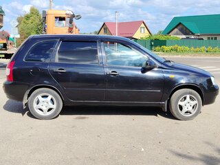 2010 Lada (ВАЗ) Kalina I, чёрный, 345000 рублей, вид 2