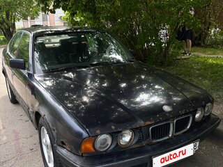 1996 BMW 5 серии 525i III (E34), фиолетовый, 145000 рублей, вид 4