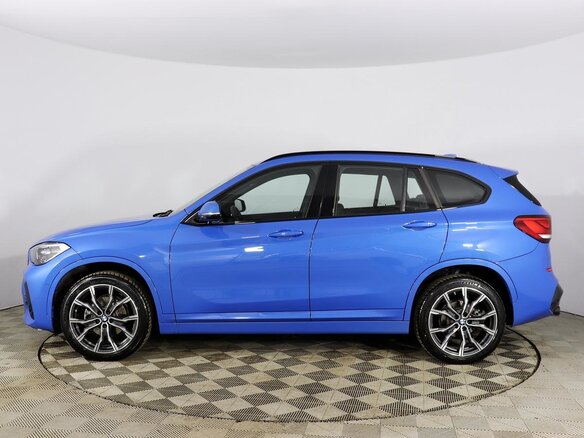 2020 BMW X1 18d xDrive II (F48) Рестайлинг, синий - вид 7