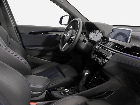 2020 BMW X1 18d xDrive II (F48) Рестайлинг, синий - вид 8