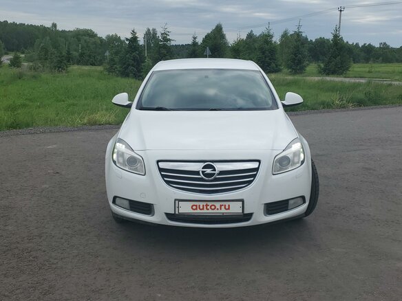 2012 Opel Insignia I, белый - вид 1