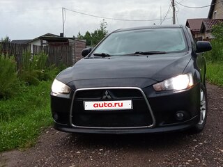 2011 Mitsubishi Lancer X Рестайлинг, чёрный, 750000 рублей, вид 1