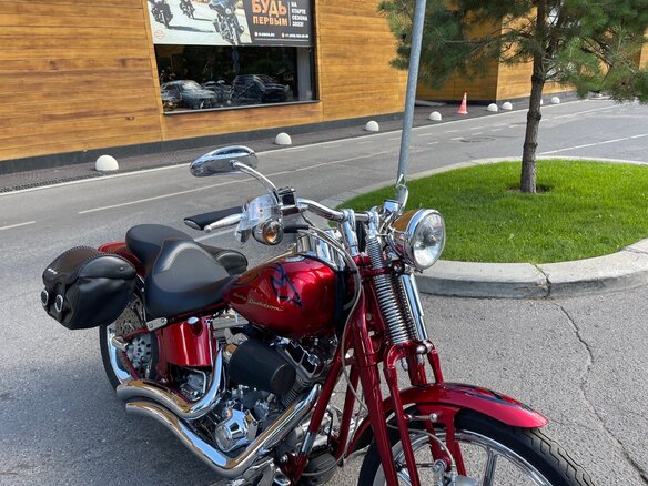 2007 Harley-Davidson CVO, красный - вид 18
