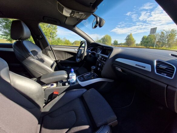 2014 Audi A4 IV (B8) Рестайлинг, чёрный, 1760000 рублей - вид 12