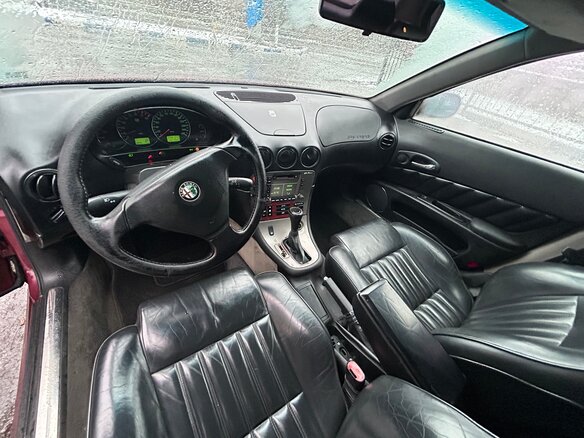 2001 Alfa Romeo 166 I, красный, 400000 рублей - вид 9