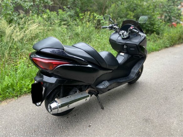 2004 Honda Forza, чёрный - вид 8