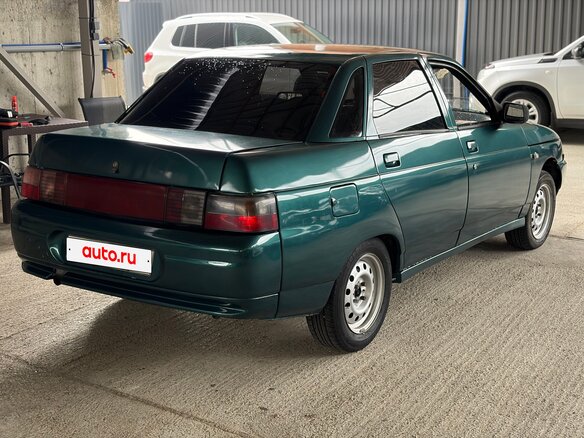1998 Lada (ВАЗ) 2110, зелёный, 95000 рублей - вид 6