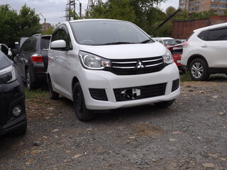 2015 Mitsubishi eK Wagon III Рестайлинг, белый, 725000 рублей, вид 2