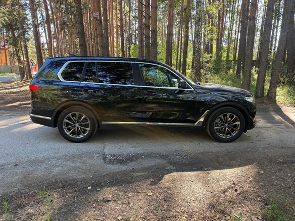 2019 BMW X7 30d I (G07), чёрный, 8500000 рублей - вид 3