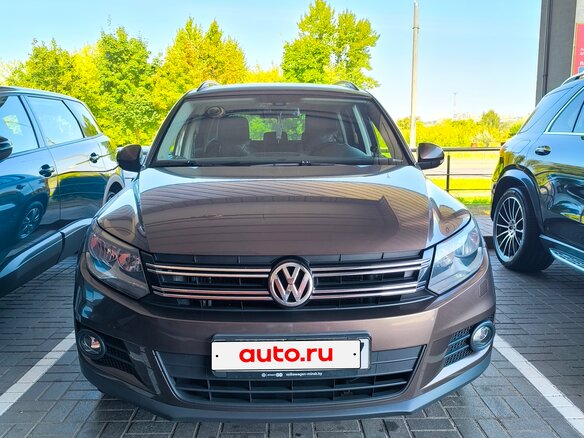 2014 Volkswagen Tiguan I Рестайлинг, коричневый, 1100000 рублей