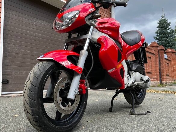 2008 Gilera DNA, красный, 125000 рублей - вид 9