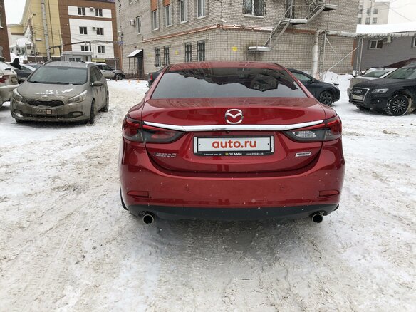 2015 Mazda 6 III (GJ) Рестайлинг, красный - вид 4