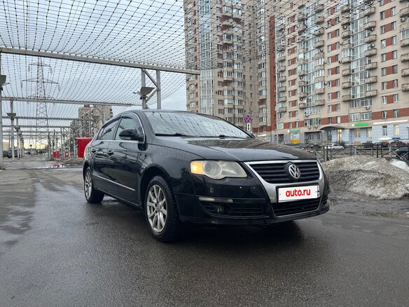 2007 Volkswagen Passat B6, чёрный, 440000 рублей - вид 6
