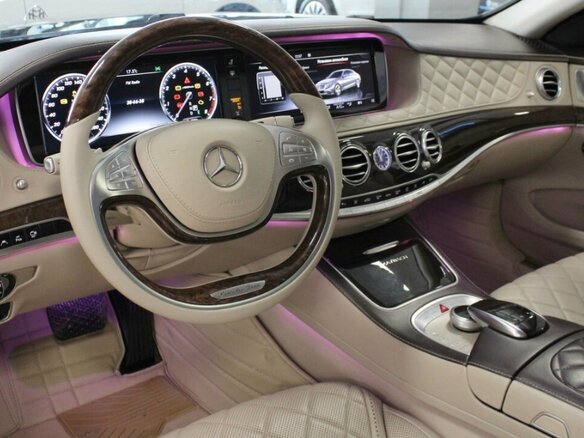 2015 Mercedes-Benz Maybach S-Класс 500 I (X222), чёрный, 3899000 рублей - вид 5