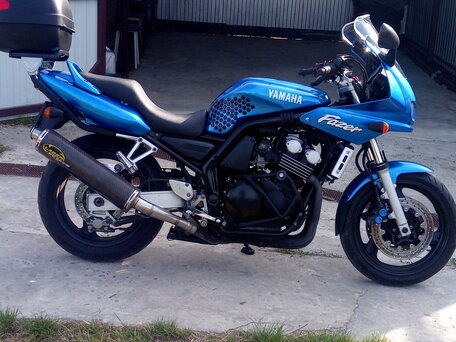 2001 Yamaha FZS600 Fazer, синий, 360000 рублей, вид 2