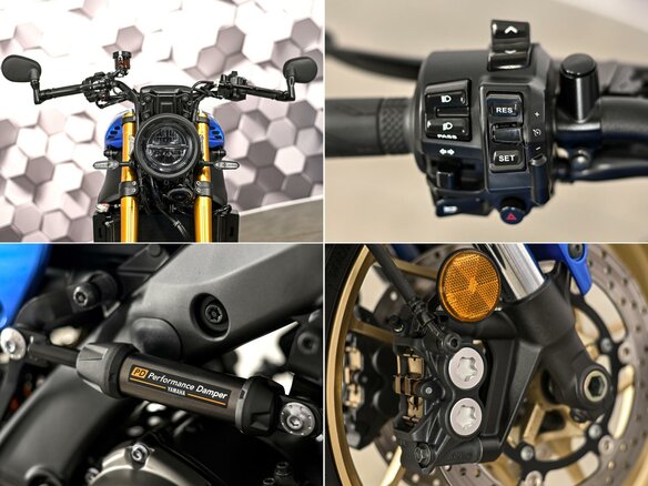 2023 Yamaha XSR900, синий, 1277000 рублей - вид 9