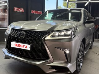 2017 Lexus LX 570 III Рестайлинг 2, серый, 8950000 рублей, вид 5