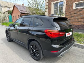 2018 BMW X1 18d sDrive II (F48), чёрный, 2390000 рублей, вид 4