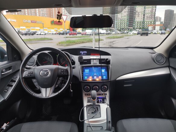 2009 Mazda 3 II (BL), голубой, 930000 рублей - вид 8