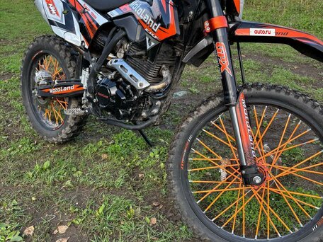 2023 Motoland CRF250, оранжевый, 140000 рублей, вид 4