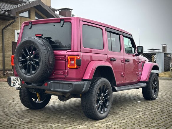 2021 Jeep Wrangler IV (JL), пурпурный, 3000000 рублей - вид 6