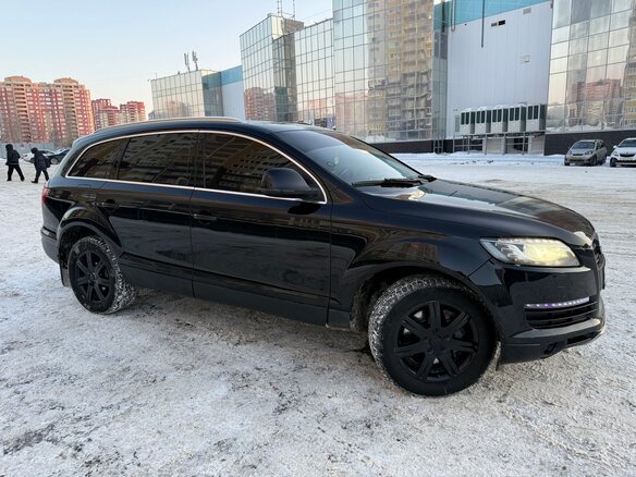 2007 Audi Q7 I (4L), чёрный, 1250000 рублей - вид 2