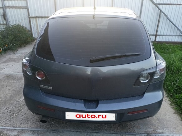 2008 Mazda 3 I (BK) Рестайлинг, серый, 700000 рублей