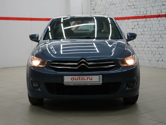 2013 Citroen C-Elysee I, голубой - вид 12