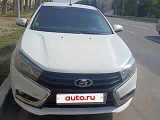2017 Lada (ВАЗ) Vesta I, белый, 970000 рублей, вид 2