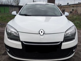 2014 Renault Megane III Рестайлинг, белый, 830000 рублей, вид 2